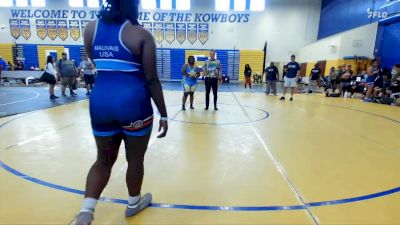 235 lbs Round 2 (6 Team) - Mekialla Mauvais, SOWA vs Makayla Brianvil, Attack WC