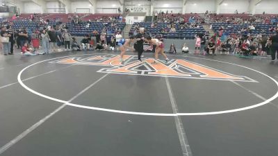 155 lbs 3rd Place Match - Sophia Flores, Betterman Elite Wrestling vs Jestinah Solomua, Monster Garage