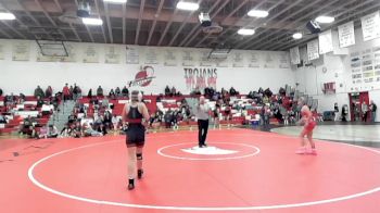 114 lbs Cons. Round 3 - Kylee Montenegro, Homedale vs Diascia Combs, Canyon Ridge