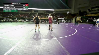 125 lbs Consi Of 16 #1 - Thomas Clark, Apprentice vs Noah Clayton, Tarleton State