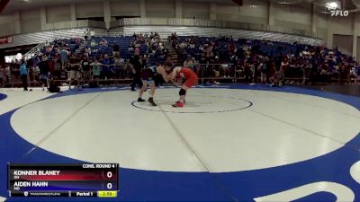 113 lbs Cons. Round 4 - Konner Blaney, OH vs Aiden Hahn, MO