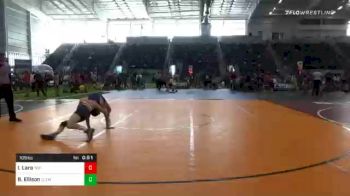 109 lbs Consolation - Isaiah Lara, Top Dog WC vs Blair Ellison, Element