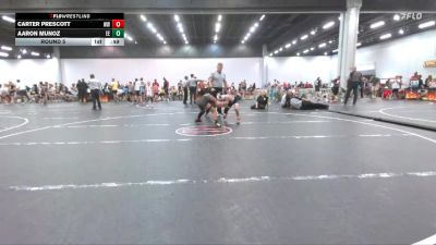 75 lbs Round 5 - Aaron Munoz, Eagle Empire vs Carter Prescott, Woodland Wrestling