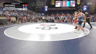 190 lbs Champ. Rd Of 32 - Owen Johnson, MN vs Rock Shurette, TN
