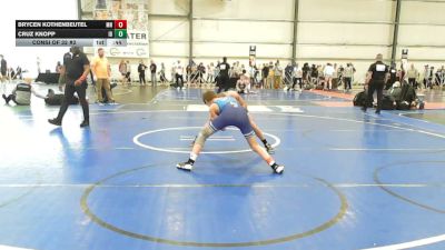 106 lbs Consi Of 32 #2 - Brycen Kothenbeutel, MN vs Cruz Knopp, ID