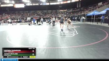 152 lbs Cons. Round 1 - Hayden Thompson, Rocky Mountain vs Wyatt McClain, Bend Senior