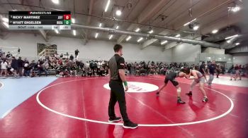 144 lbs Cons. Round 4 - Wyatt Engelsen, Rock Canyon vs Ricky Martinez, Jefferson