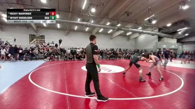 144 lbs Cons. Round 4 - Wyatt Engelsen, Rock Canyon vs Ricky Martinez, Jefferson