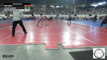 200 lbs Round Of 128 - Reid Smith, Crossings Christian School vs Phillip Bushor, Lawton IKE