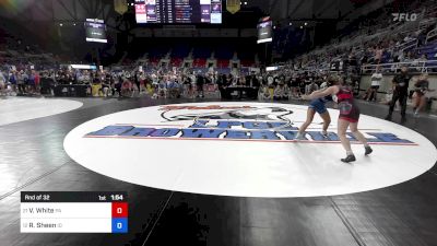 142 lbs Rnd Of 32 - Veronica White, PA vs Roxy Sheen, ID