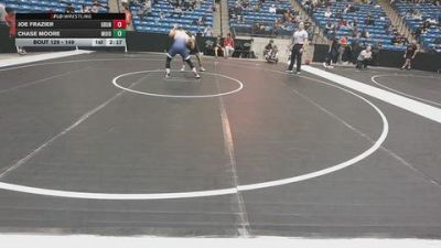 149 lbs Cons. Round 1 - Joe Frazier, Graceland University vs Chase Moore, Morningside (Iowa)