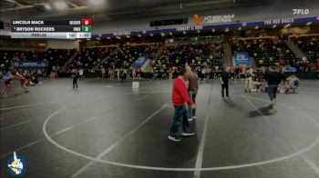 132 lbs Prelim - Lincoln Mack, Joliet (Catholic Academy) vs Bryson Rockers, Paola HS