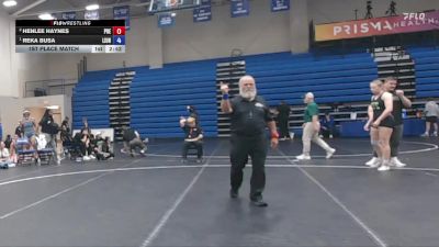 180 lbs 1st Place Match - Reka Busa, Life University vs Henlee Haynes, Presbyterian