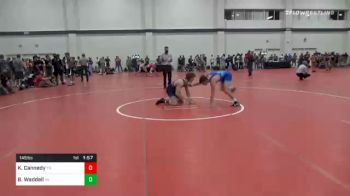 145 lbs Prelims - Kodiak Cannedy, TN vs Bradyn Waddell, VA