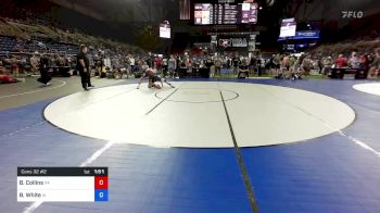 145 lbs Cons 32 #2 - Brady Collins, Pennsylvania vs Boden White, Iowa