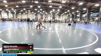 72 lbs Rd# 6- 9:00am Saturday Final Pool - Rocco Pallilian, POWA vs Leonidas Murillo, PA Gold