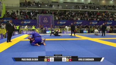 Ryne Lee Sandhagen vs Paulo Brasil Da Silva 2026 European Jiu-Jitsu IBJJF Championship