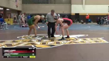 165 lbs Cons. Round 3 - Jaret Lowry, Ohio Wesleyan vs Jonah Poueriet, Brockport