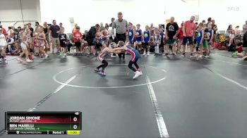 48 lbs Round 1 (4 Team) - Jordan Simone, PA East Lightning vs Ben Maselli, U2 Upstate Uprising