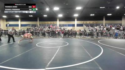 144 lbs Round Of 16 - Thomas Zubia, SoCal Hammers vs Kawika Freeman, Chain Wr Ac