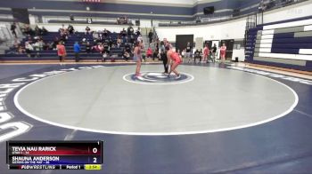 190 lbs Finals (2 Team) - Shauna Anderson, Sisters On The Mat vs Tevia Nau Rarick, Utah 1