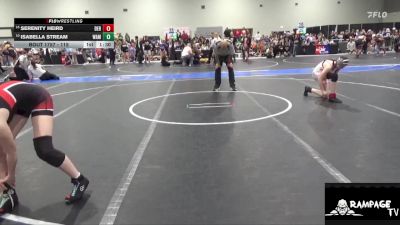 115 lbs Cons. Round 1 - Isabella Stream, Wamego vs Serenity Heird, Derby