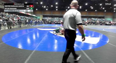 157 lbs Consi Of 32 #1 - Hector Barajas-Garcia, North Valleys vs Dylan Magana, Poway