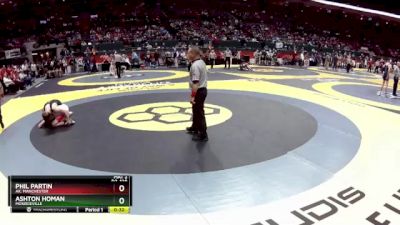 D3-138 lbs Cons. Round 2 - Ashton Homan, Monroeville vs Phil Partin, Ak. Manchester