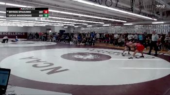 149 lbs Cons. Round 4 - Lucas Jagodzinske, Augsburg vs Bryson Spaulding, Central