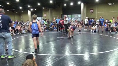 95 lbs Round 3 (6 Team) - MAX LINDQUIST, Fight Club vs Everett Eberle, NC National Team White