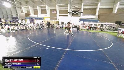 100 lbs Placement Matches (8 Team) - Brand`n Edstrom, Idaho vs Max Schroeder, Wisconsin