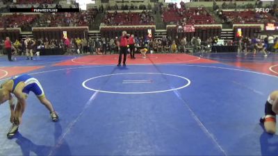 66 lbs 1st Place Match - Royce Stroebe, Chinook Wrestling Club vs Kanin Knaff, Shepherd Wrestling Club