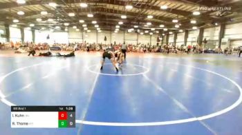 113 lbs Prelims - Isaac Kuhn, Team Iron Bear vs RJ Thome, Attrition Wrestling Black