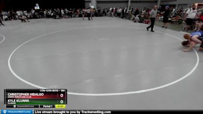 165 lbs Cons. Round 1 - Kyle Kujawa, Illinois vs Christopher Hidalgo, Grind Wrestling Club