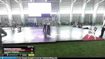 150 lbs Champ. Round 1 - Dawsen Pimentel, Layton vs Braeden Martineau, American Leadership Academy Gilbert