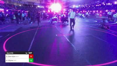 150 lbs Consi Of 16 #2 - Dre Garrison, Beatrice WC vs Hunter Glynn, Eastside United