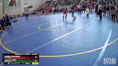 122 Boys Cons. Round 2 - Gavyn Love, Oceanside vs Jaden Mahomed, Mt. Carmel