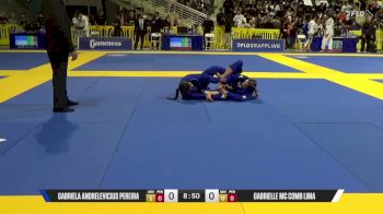 Gabrielle Mc Comb Lima vs Gabriela Andrelevicius Pereira 2026 World Jiu-Jitsu IBJJF Championship