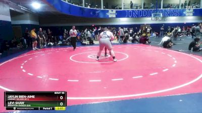 285 lbs Cons. Round 1 - Jaylin Bien-aime, Lindsey Wilson (Ky.) vs Levi Shaw, Brewton-Parker (GA)