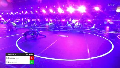 109 lbs Consi Of 16 #1 - Ezekiel Cordova, Unattached vs Zeb Bloom, Unattached