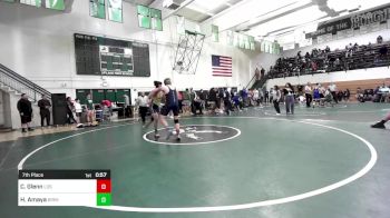 220 lbs 7th Place - Chris Glenn, Los Osos vs Harold Amaya, Birmingham