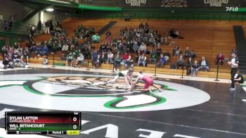 141 lbs Dylan Layton, Cleveland State vs Will Betancourt, Rider