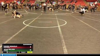 72 lbs Quarterfinal - Xavier Denholm, Westshore vs Noah Nelson, Ranger