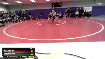 132 lbs Champ. Round 1 - Cason Roark, Father Ryan vs Max Reeder, Hendersonville