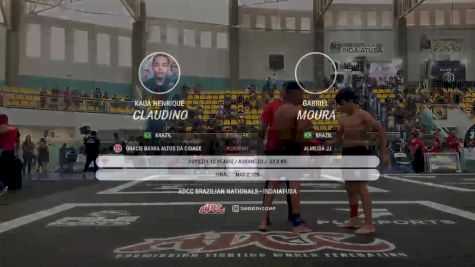 KAUÃ HENRIQUE Claudino vs Gabriel Moura 2025 ADCC Brazilian Nationals