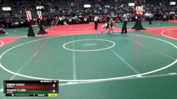 95 lbs Quarterfinal - Drew Lynch, FOWCA vs Mason Clark, LCWC3