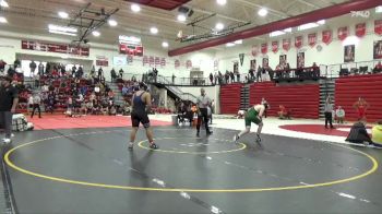 215 lbs 3rd Place Match - Kristopher Perkins, Davenport North vs Ayden Milligan, Dubuque Hempstead (JV)