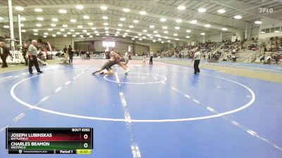 6-285 lbs 3rd Place Match - Joseph Lubinskas, Battlefield vs Charles Beamon, Westfield