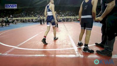 105 lbs Consi Of 8 #1 - Bentley Mefford, Pryor Elementary Wrestling vs Ricks Bowman, Husky Wrestling Club