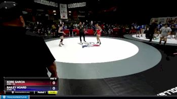 100 lbs Round 1 (16 Team) - Kore Garcia, IEWA vs Bailey Hoard, KTWA